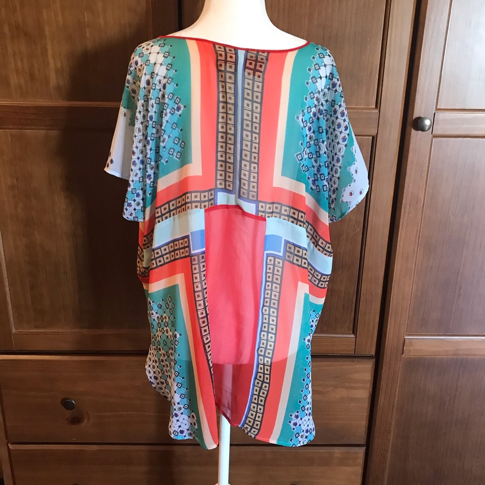 Top - Multi Color Pattern - image 3